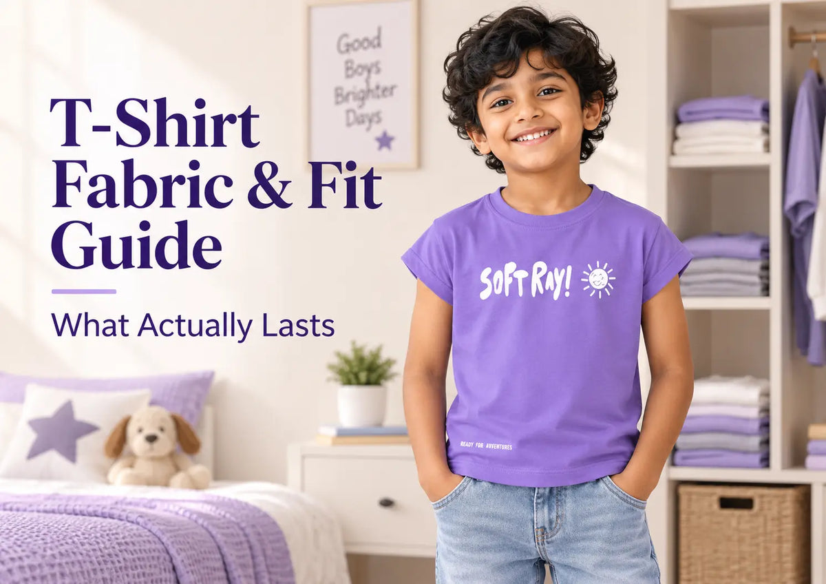 T-Shirt Fabric & Fit Guide: What Actually Lasts Bloomup