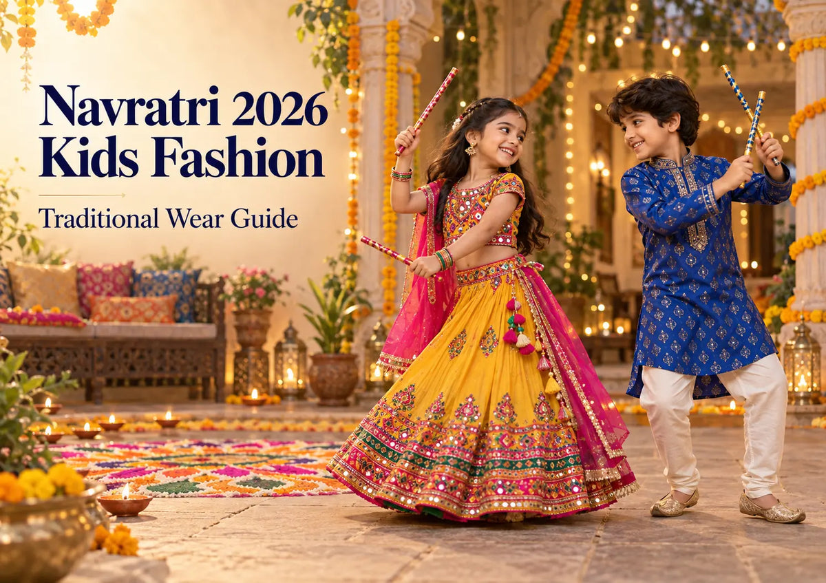 Navratri 2026 Kids Fashion: Traditional Wear Guide Bloomup
