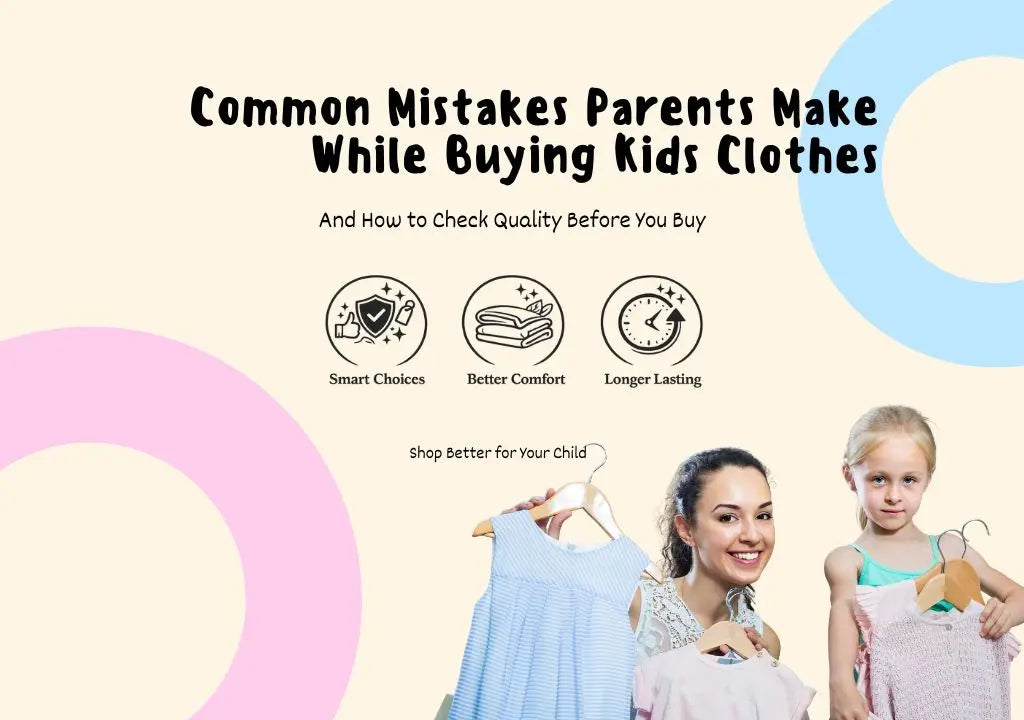 Common Mistakes Parents Make While Buying Kids Clothes (And How to Choose Quality Kidswear) BloomUp