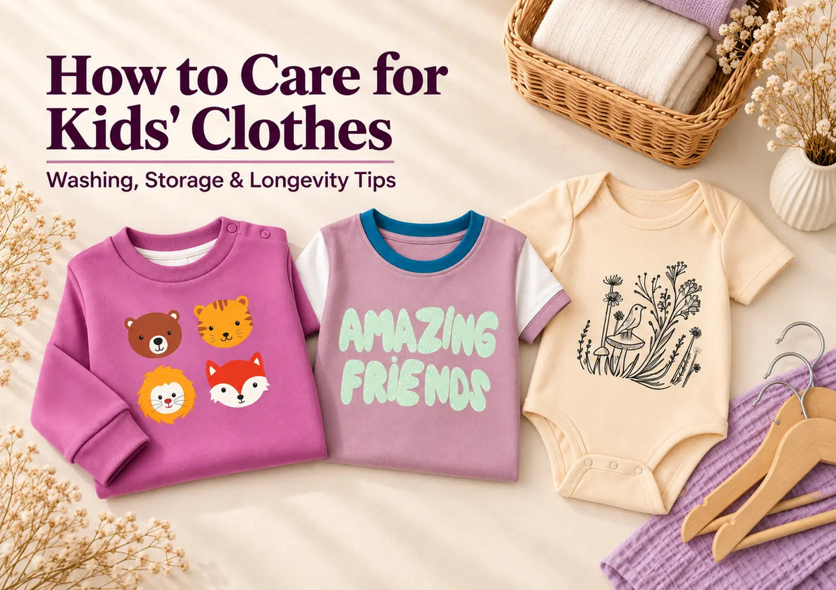 How to Care for Kids' Clothes: Washing, Storage & Longevity Tips Bloomup