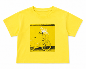 Girls Short Sleeved Jersey Shirt Soft Cotton Kids Fashion Wear BloomUp