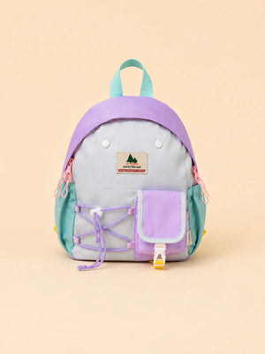 BloomUp Kids School Backpack – Cute Pastel Bag with Utility Pockets | Lightweight & Durable Daily Use Bag
