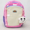 Kids Backpack for Girls – Cute Pink Pastel School Bag with Plush Charm | Lightweight & Durable Bag