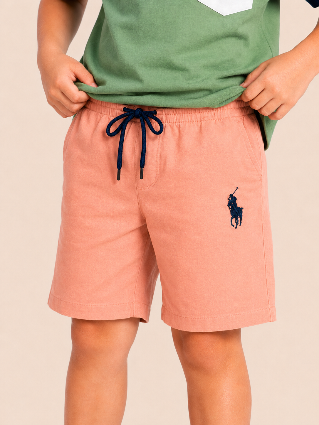 Boys Peach Pull On Cotton Soft Bottom Wear BloomUp
