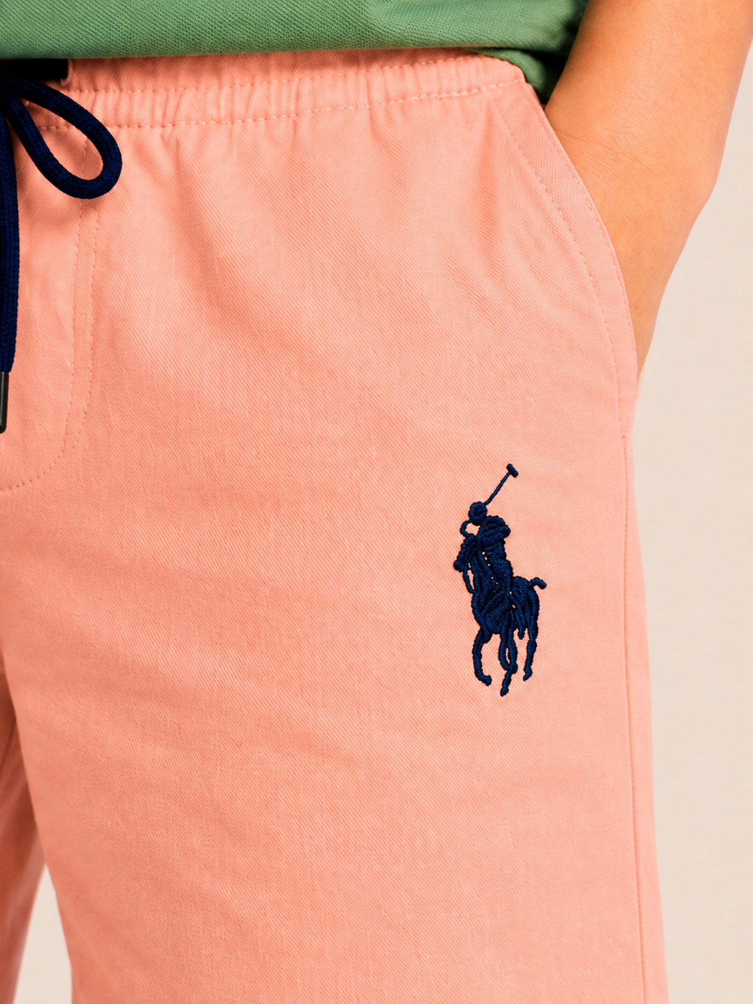 Boys Peach Pull On Cotton Soft Bottom Wear BloomUp