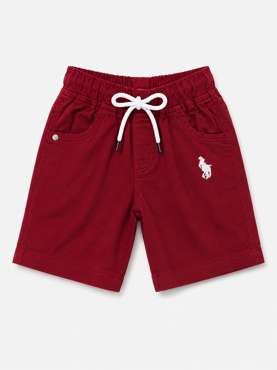 Red Premium Casual Boys  Soft Cotton Bottom Wear BloomUp