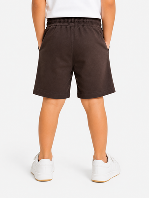 Brown Casual Summer Boys  Soft Cotton Bottom Wear BloomUp