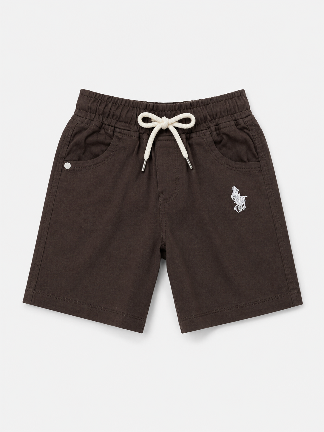 Brown Casual Summer Boys  Soft Cotton Bottom Wear BloomUp