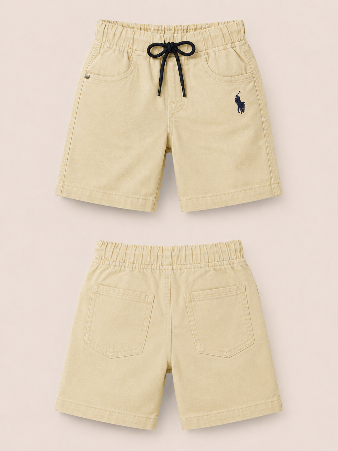 Boys Fawn Casual Shorts Kidswear Cotton Stylish Comfortable Outfit Fashion BloomUp