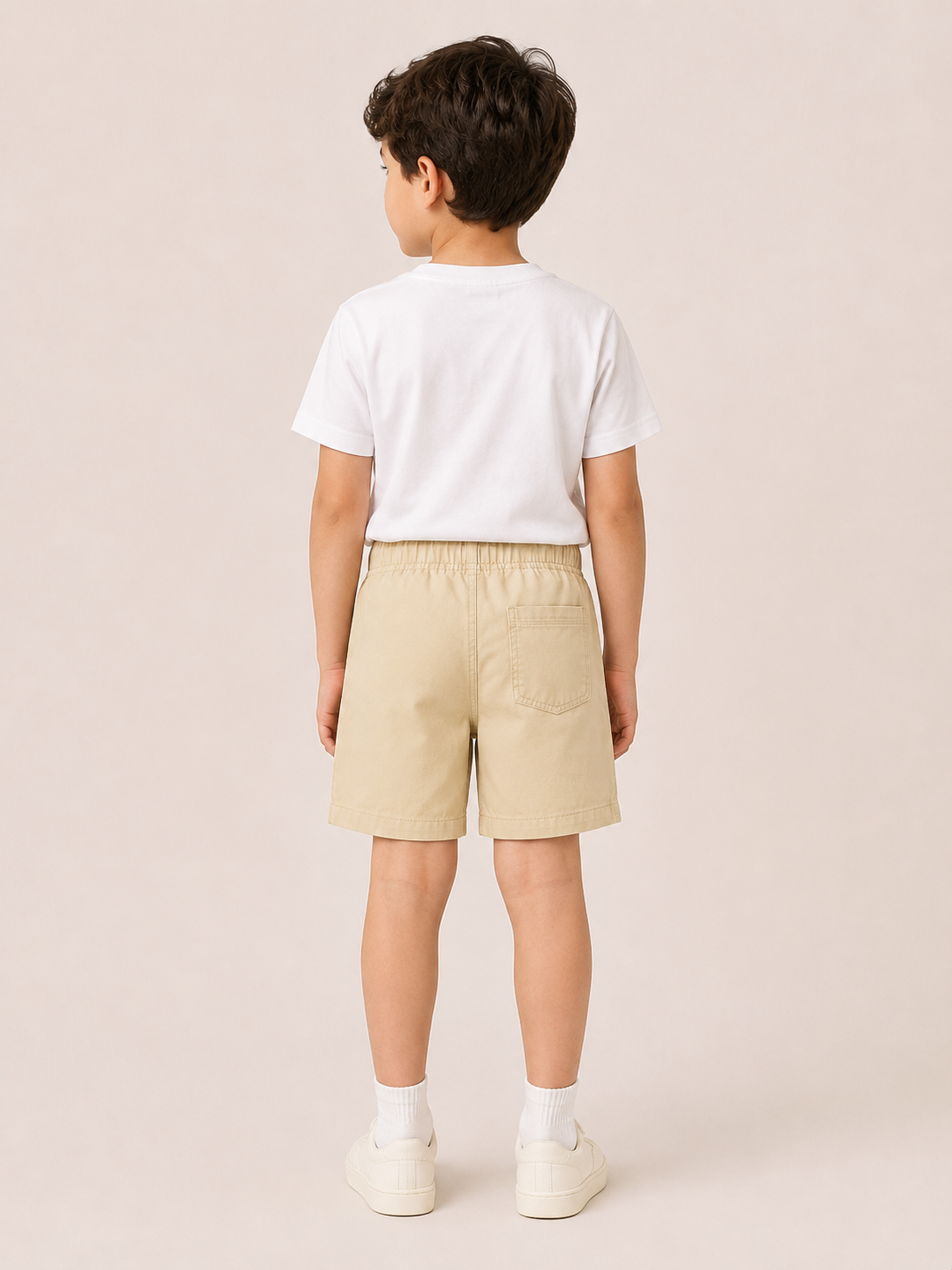 Boys Fawn Casual Shorts Kidswear Cotton Stylish Comfortable Outfit Fashion BloomUp