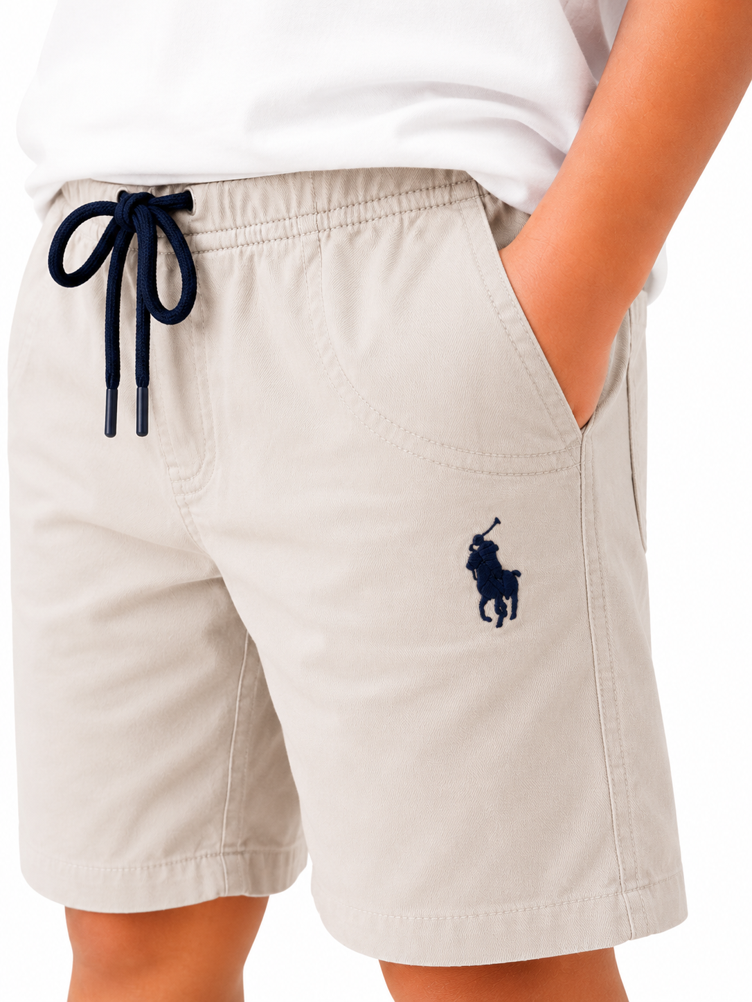 Boys Light Grey Pull On Soft Cotton Bottom Wear BloomUp