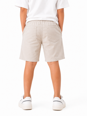 Boys Light Grey Pull On Soft Cotton Bottom Wear BloomUp