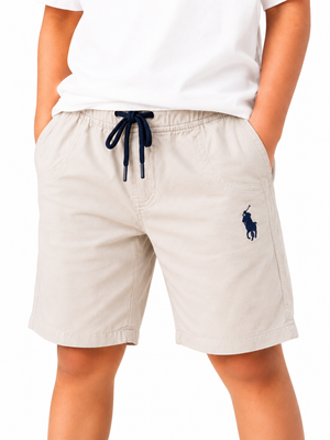 Boys Light Grey Pull On Soft Cotton Bottom Wear BloomUp