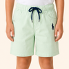 Light Green Cotton Shorts for Boys – Soft Casual Summer Wear