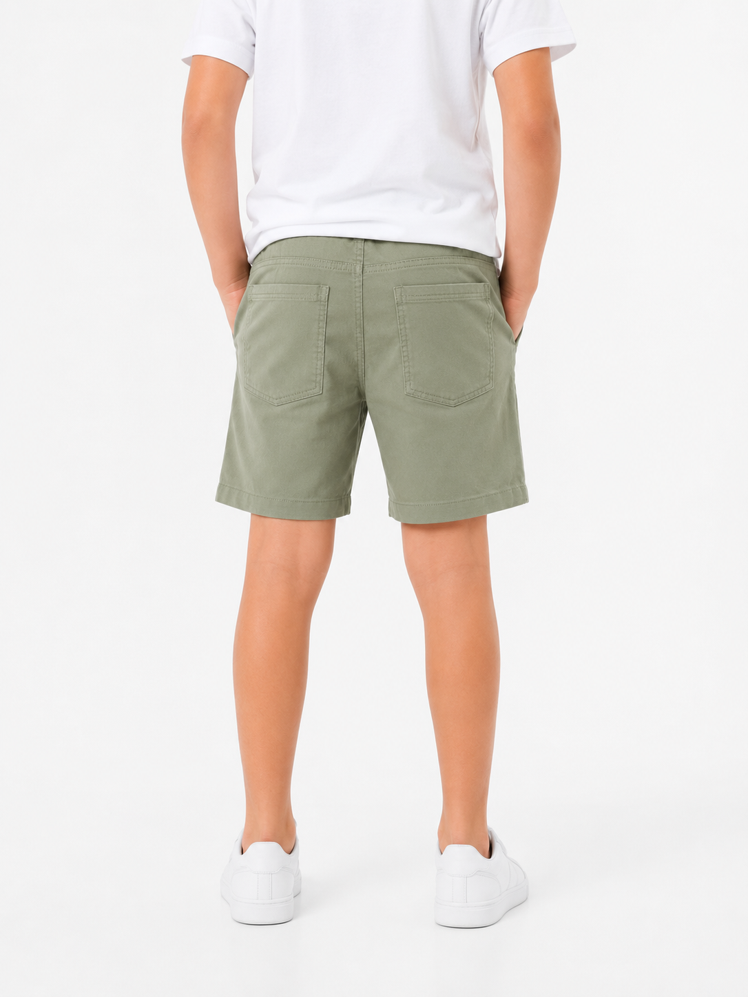 Boys Sea Green Pull On Soft Cotton Bottom Wear BloomUp