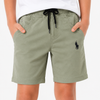 Sea Green Cotton Shorts for Boys – Soft Casual Summer Wear