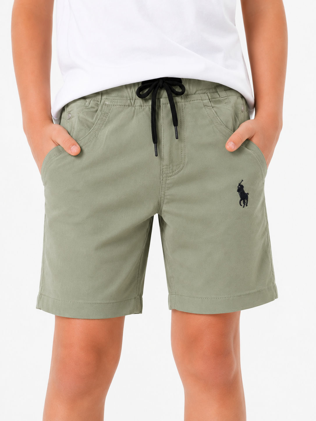 Boys Sea Green Pull On Soft Cotton Bottom Wear BloomUp