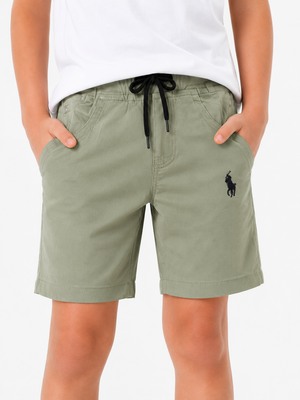 Boys Sea Green Pull On Soft Cotton Bottom Wear BloomUp