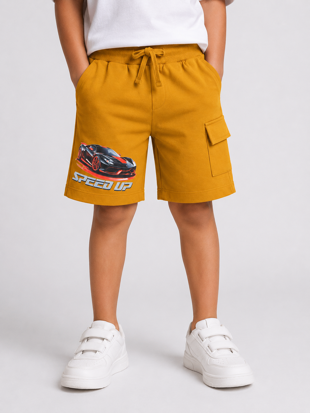 Mustard Comfort Fit Boys  Soft Cotton Bottom Wear BloomUp