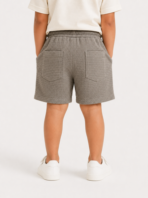 Boys Grey Soft Cotton Bottom Casual Fashion Kids Wear BloomUp