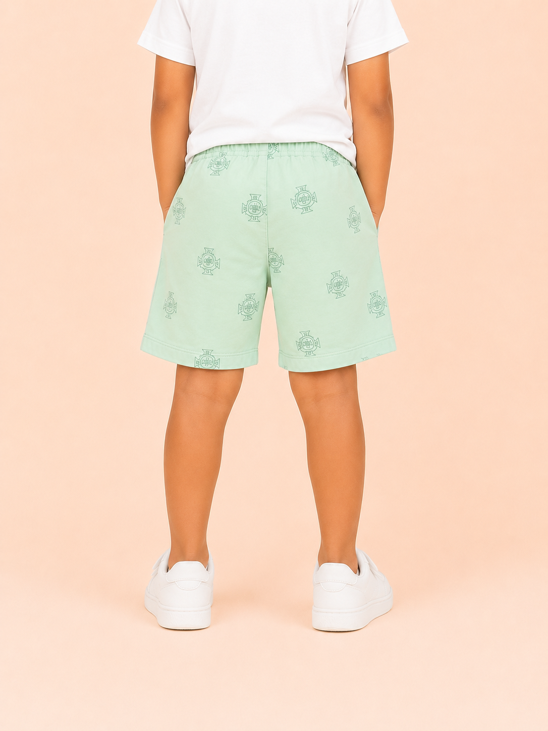 Green Casual Summer Boys  Soft Cotton Bottom Wear BloomUp