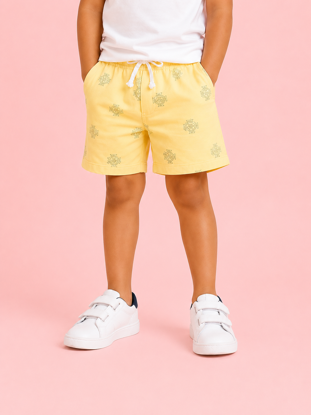 Gold Trendy Daily Wear Boys Soft Cotton Bottom BloomUp