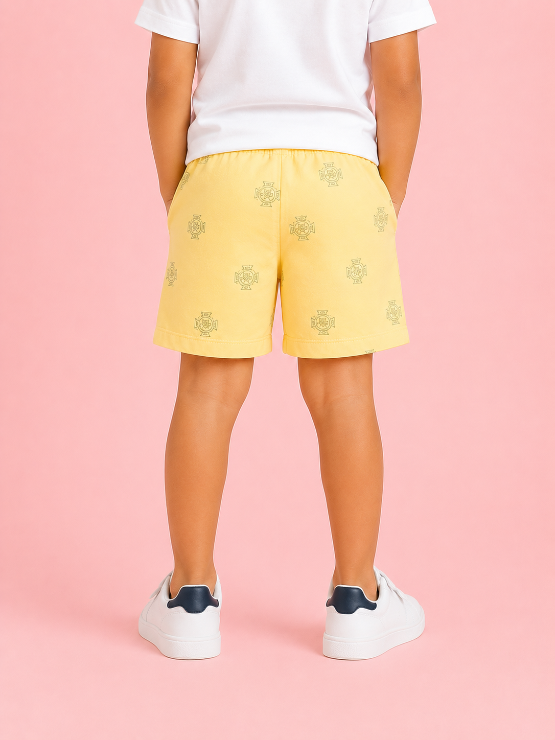 Gold Trendy Daily Wear Boys Soft Cotton Bottom BloomUp