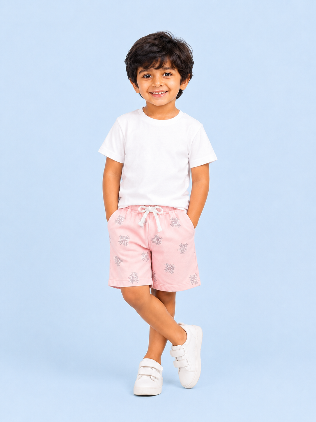 Peach Premium Casual Boys  Soft Cotton Bottom Wear BloomUp