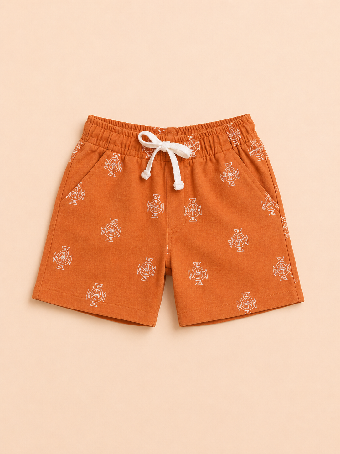 Rust Stylish Playwear Boys  Soft Cotton Bottom Wear BloomUp