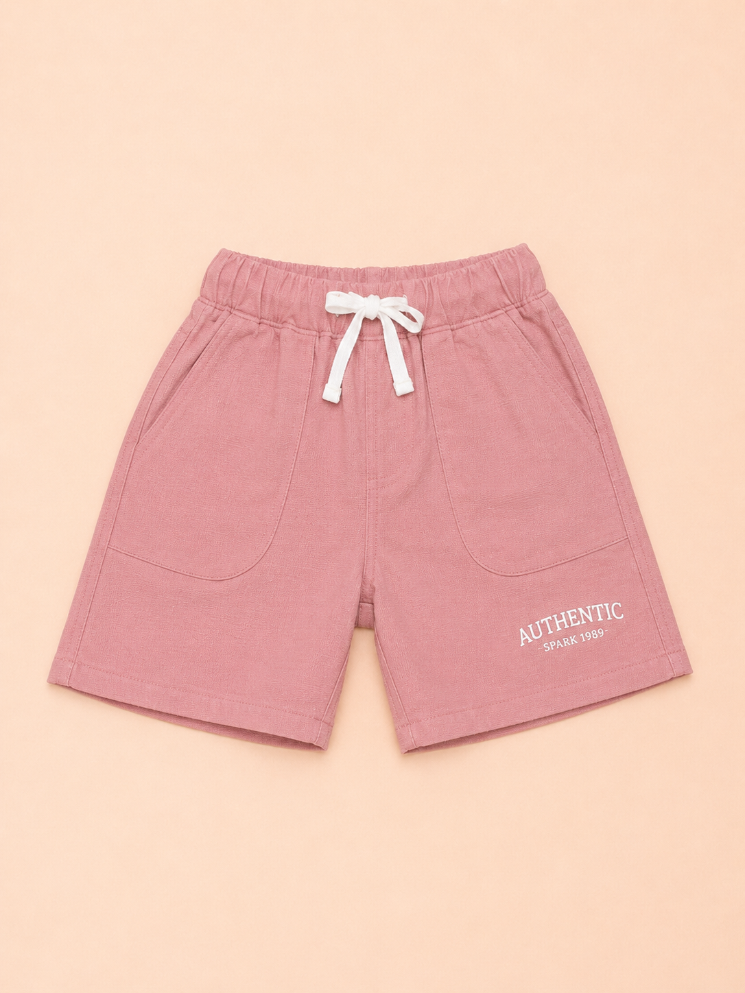 Boys Dusty Pink Pull On Soft Cotton Bottom Wear BloomUp