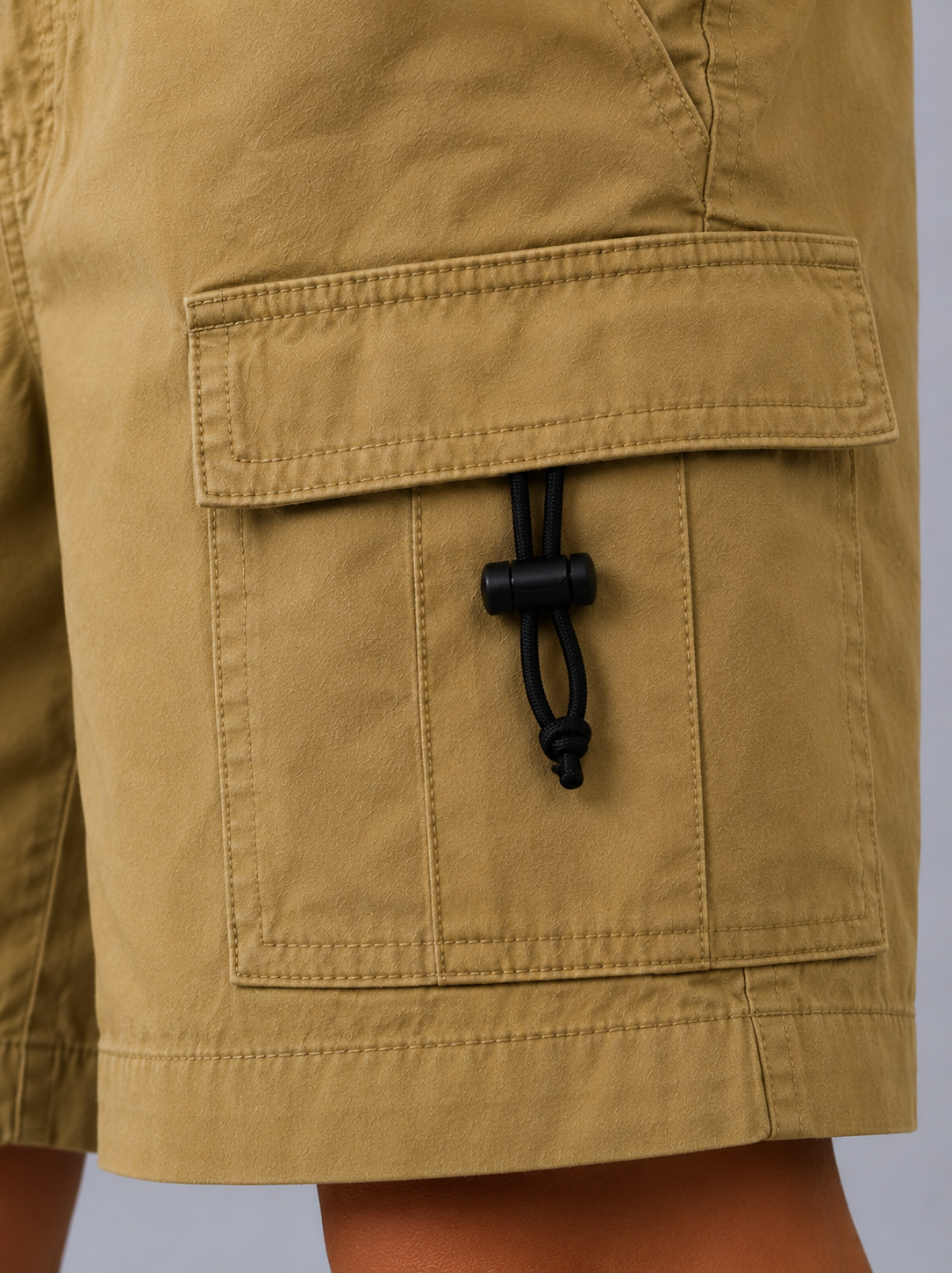 Khaki Comfort Fit Boys  Soft Cotton Bottom Wear BloomUp