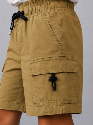 Khaki Comfort Fit Boys  Soft Cotton Bottom Wear BloomUp