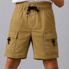 Khaki Cargo Shorts for Boys – Soft Cotton Casual Summer Wear