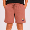 FCB Logo Knitted Shorts for Boys – Soft Cotton Summer Wear