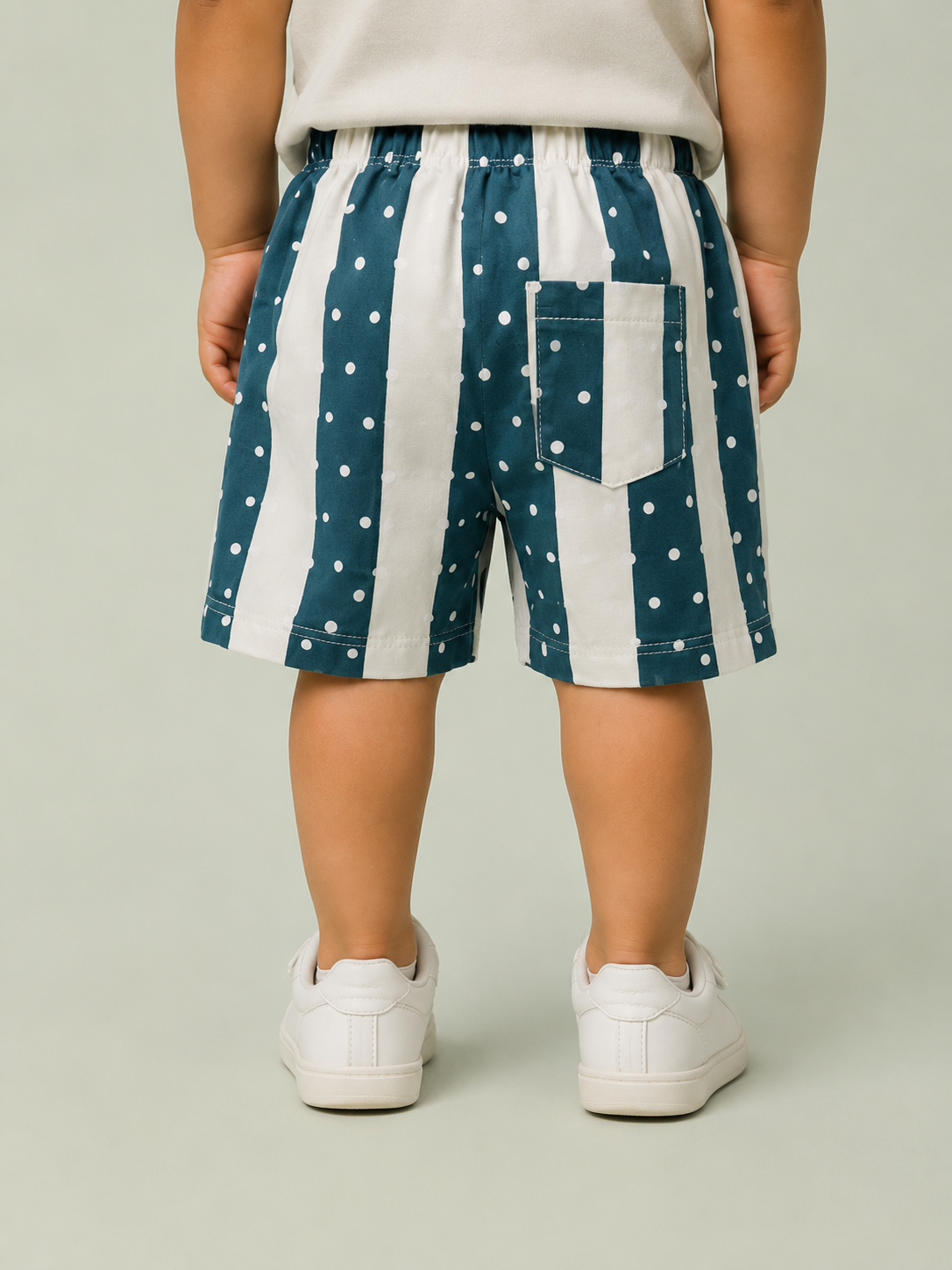 White Cargo Pants for Boys & Toddlers (2–5 Years) BloomUp