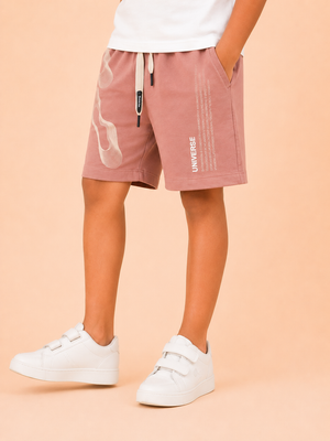 Boys Dust Peach Pull On Soft Cotton Bottom Wear BloomUp