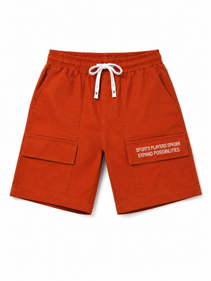 Rust Casual Summer Boys  Soft Cotton Bottom Wear BloomUp