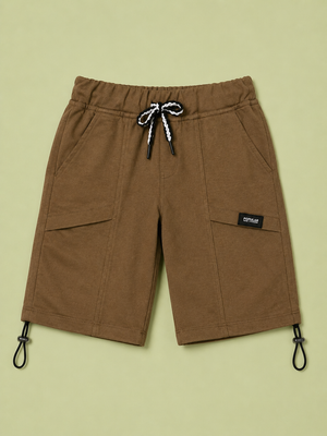 Brown Trendy Daily Wear Boys Soft Cotton Bottom BloomUp