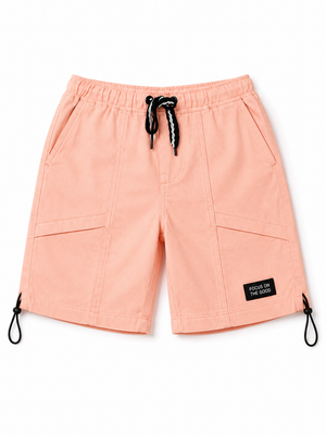 Stylish Peach Premium Casual Boys  Soft Cotton Bottom Wear BloomUp