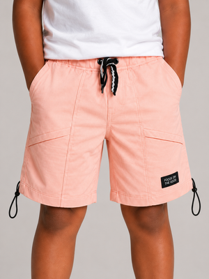 Stylish Peach Premium Casual Boys  Soft Cotton Bottom Wear BloomUp