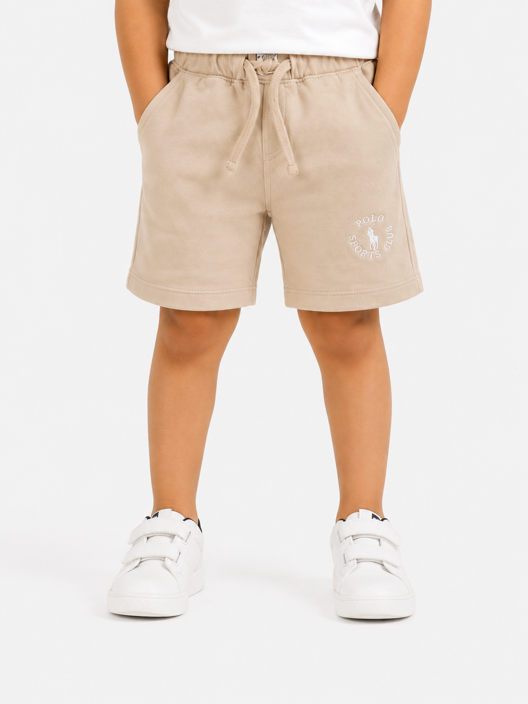 Boys Beige Soft Cotton Bottom Casual Fashion Kids Wear BloomUp