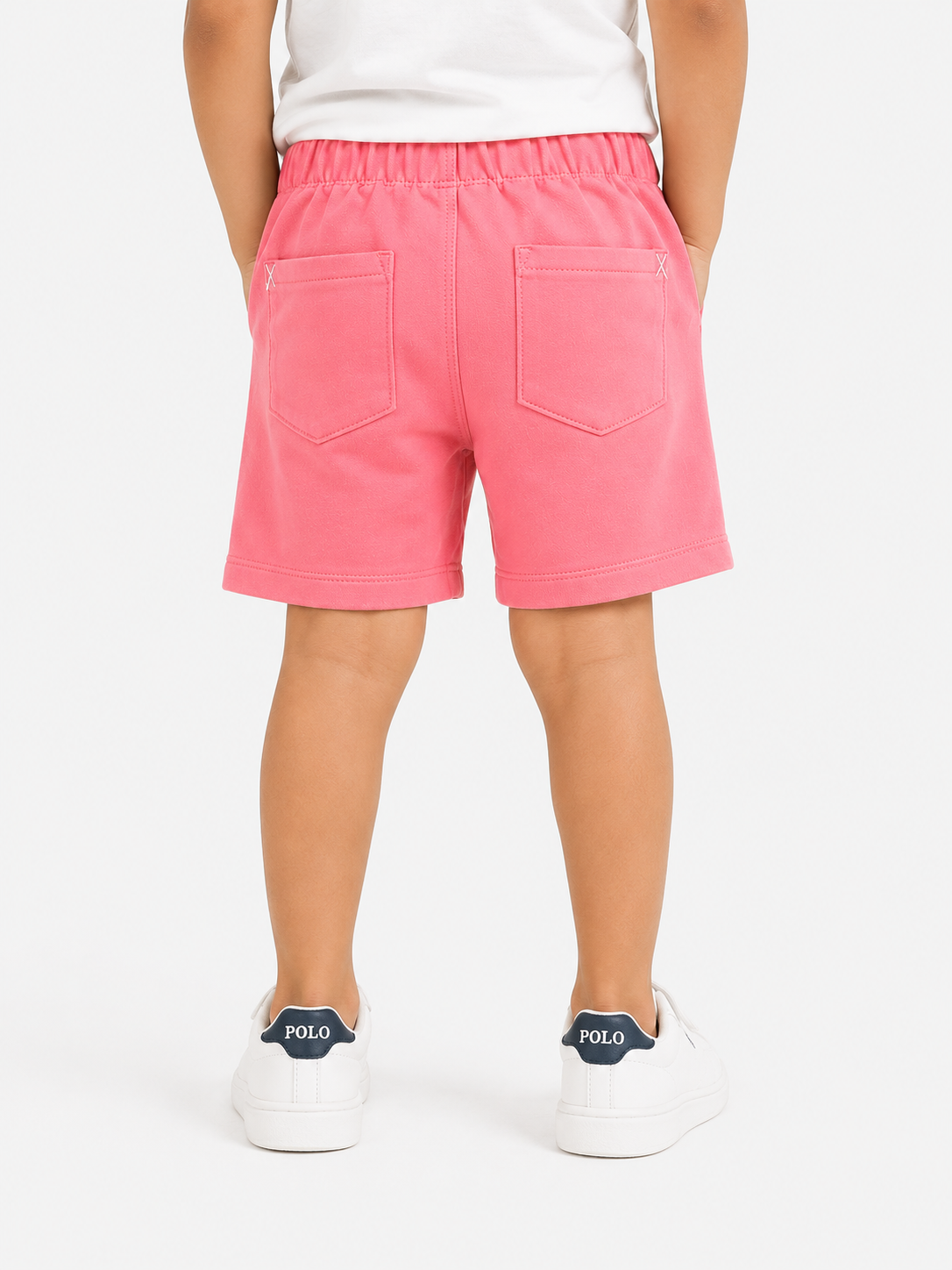 Boys Peach Soft Cotton Bottom Casual Fashion Kids Wear BloomUp