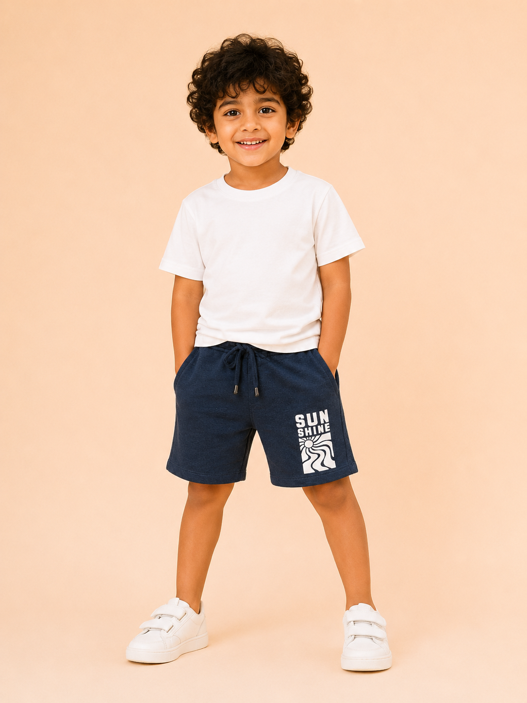 Boys Brown Pull On Cotton Soft Bottom Wear BloomUp