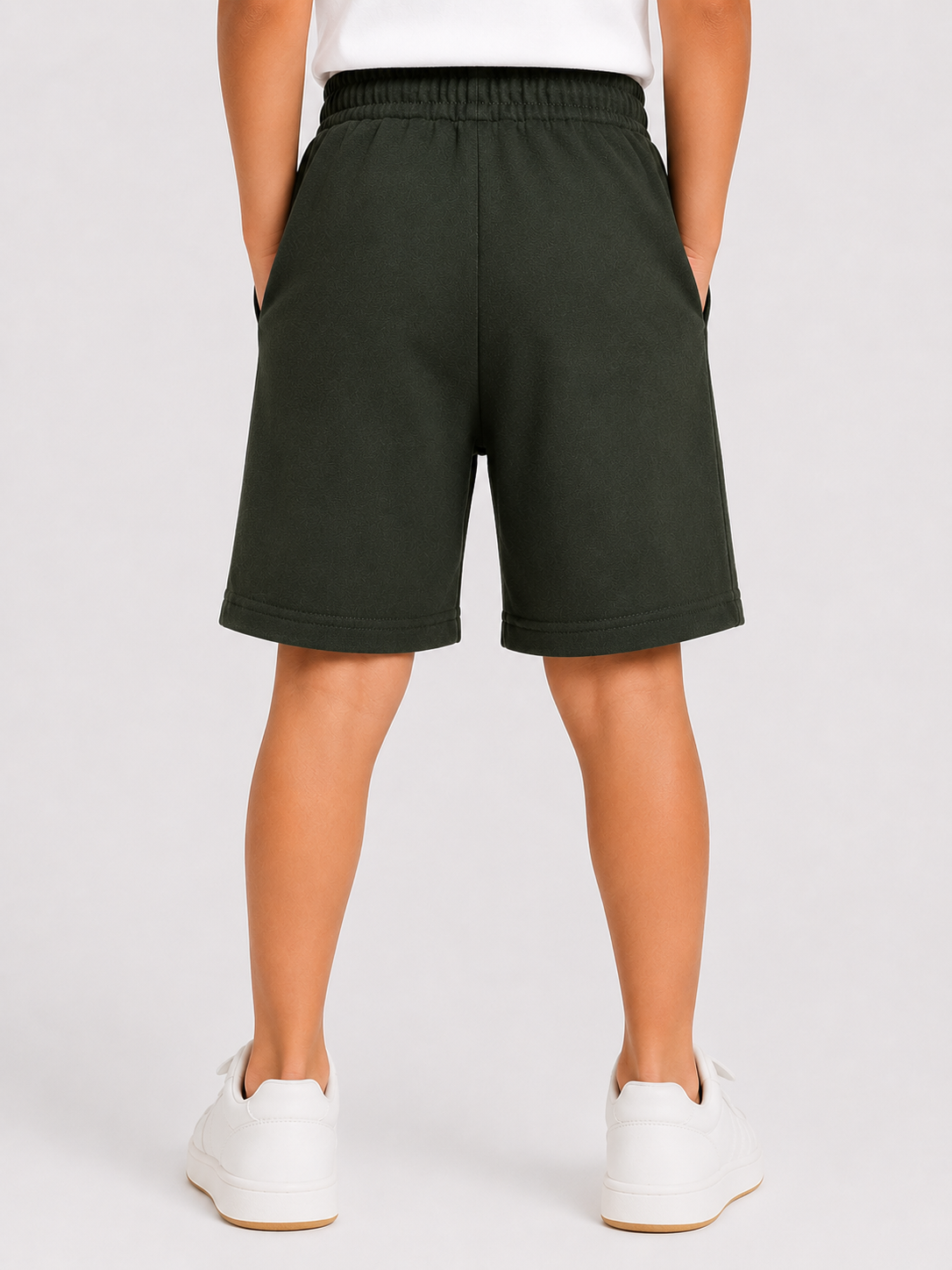Olive Premium Casual Boys  Soft Cotton Bottom Wear BloomUp