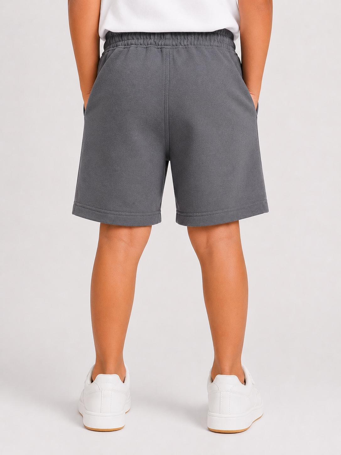 Grey Comfort Fit Boys  Soft Cotton Bottom Wear BloomUp