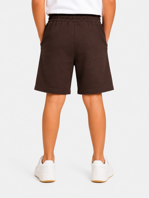 Coffee Stylish Playwear Boys  Soft Cotton Bottom Wear BloomUp