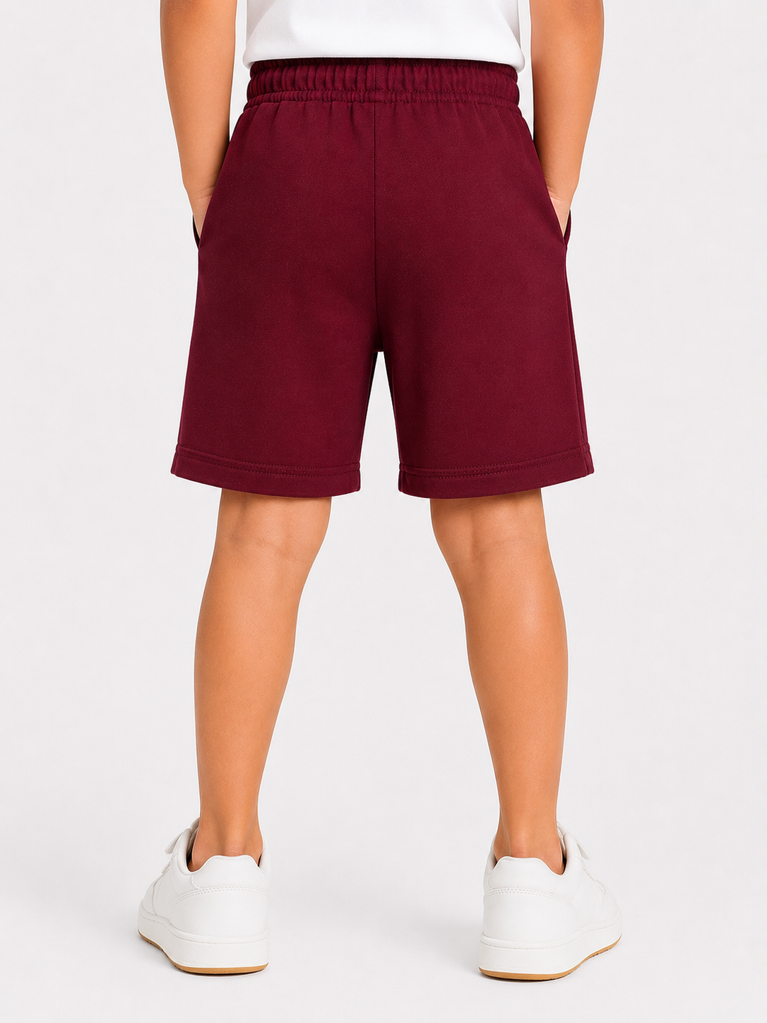 Mehroon Casual Summer Boys  Soft Cotton Bottom Wear BloomUp