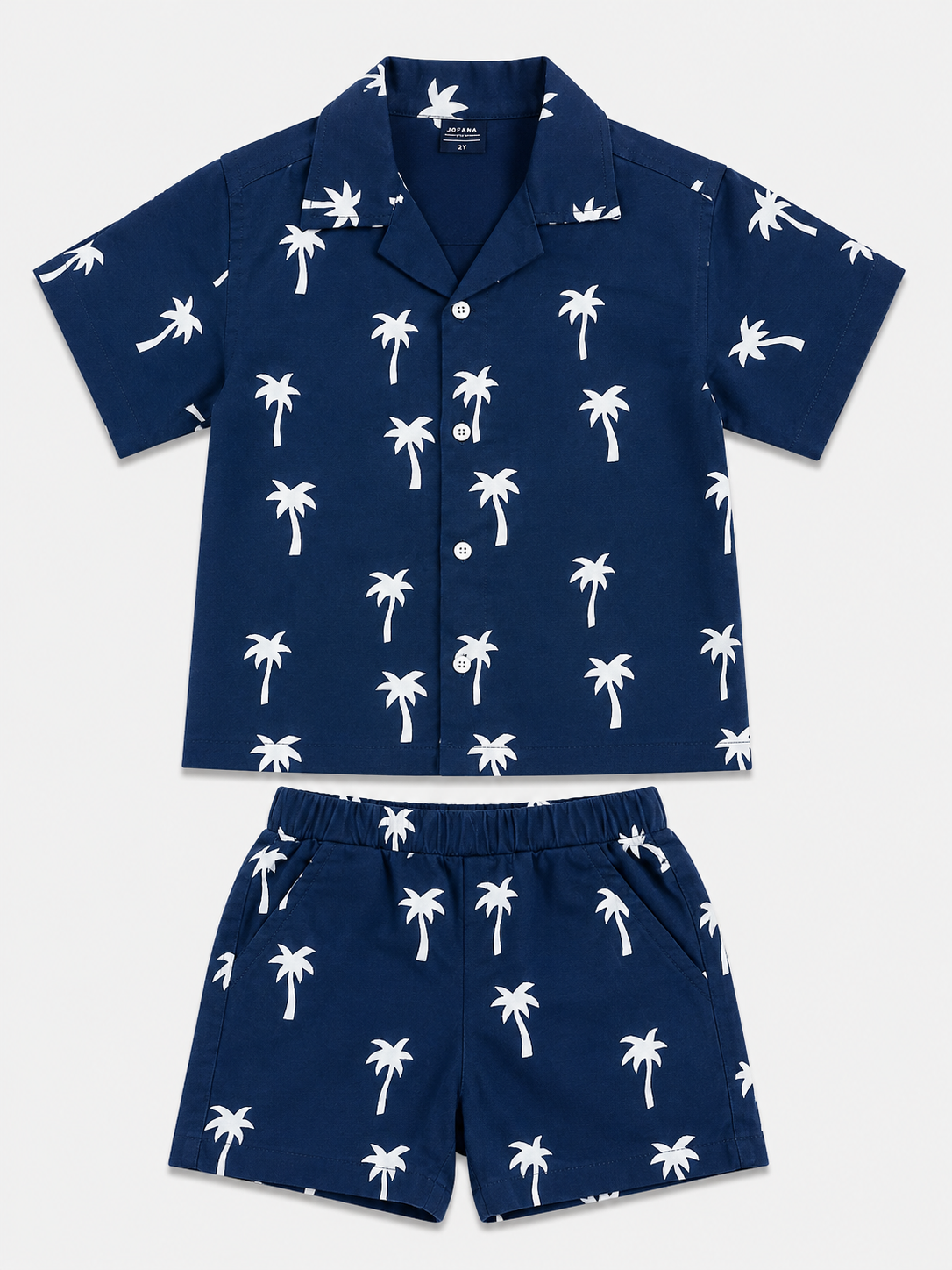 Blue Stylish Playwear Boys  Soft Cotton Clothing Set BloomUp
