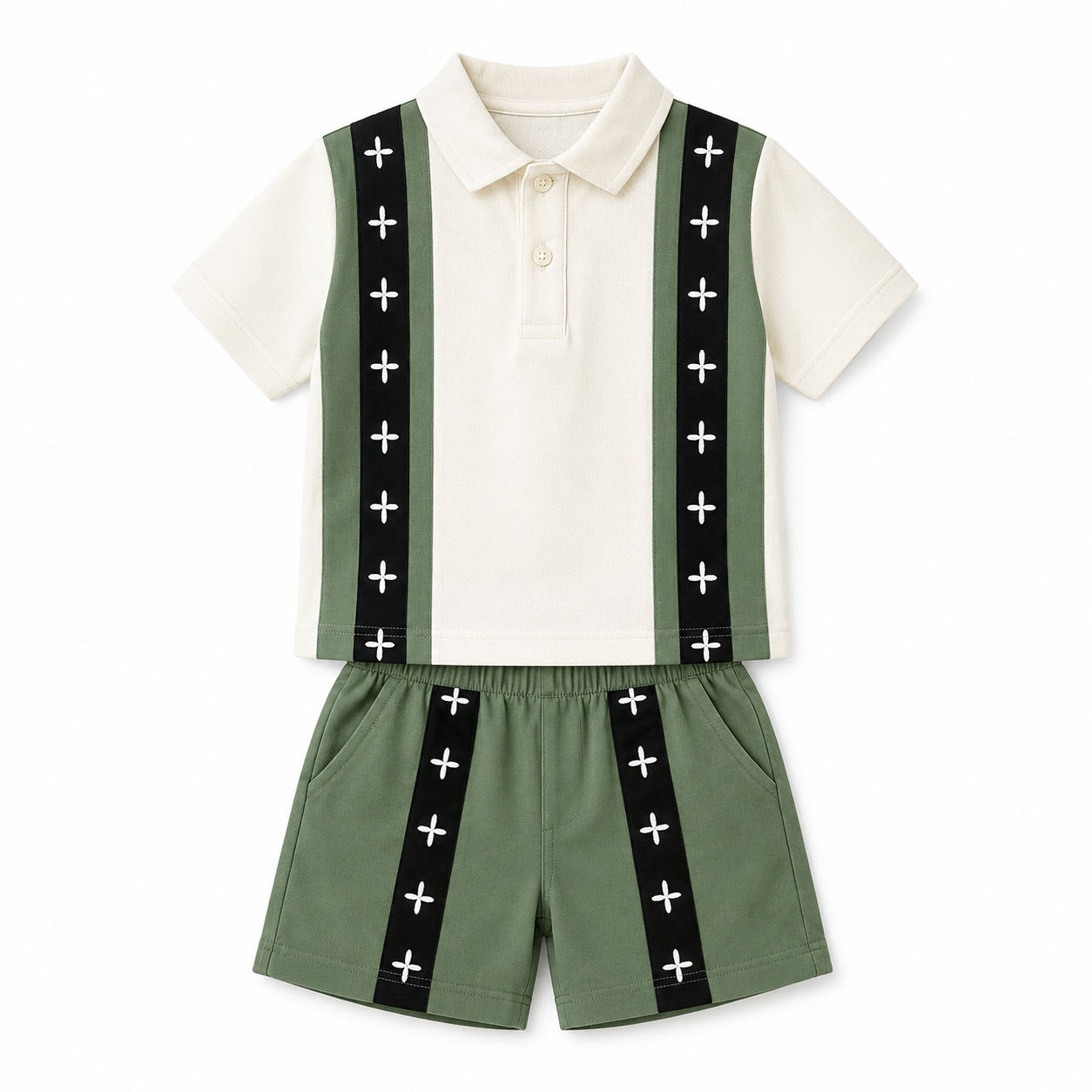 Boys Dark Red Pull On Soft Cotton Clothing Set BloomUp