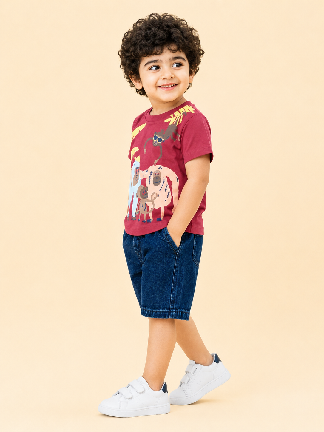 Cherry Trendy Daily Wear Boys Soft Cotton Clothing Set BloomUp
